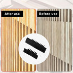 Oakura - Kit di strumenti per rullo texture legno fai-da-te in 2 pezzi