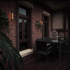 REGALIGHT - Applique LED vintage con calda luce ambientale e design metallico classico per un'illuminazione murale elegante e accogliente