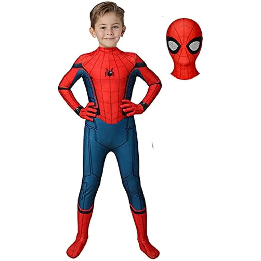 MASKFLEX - Costume da supereroe 3D realistico con tuta e maschera per comfort flessibile e un'esperienza di cosplay immersiva