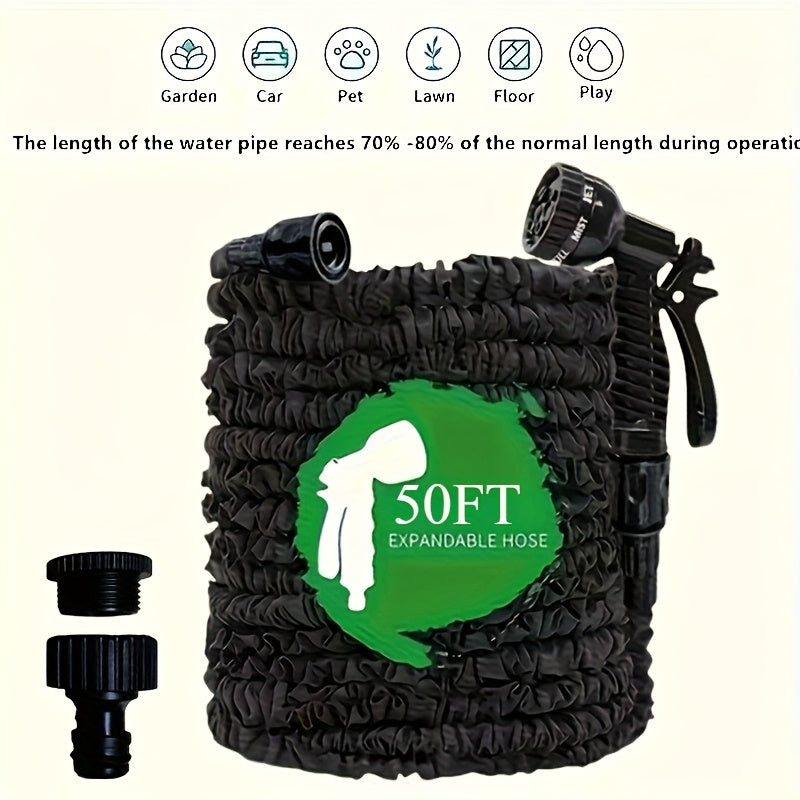 HYDROFLEX – Tubo da Giardino ad Alta Pressione con Ugello
