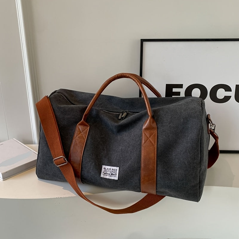 LUXIBAG - Borsa da Viaggio Vintage Lavata a Grande Capacità Organizer Multiuso