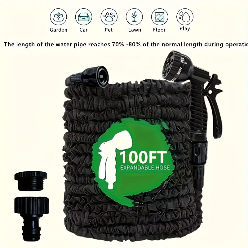 HYDROFLEX – Tubo da Giardino ad Alta Pressione con Ugello