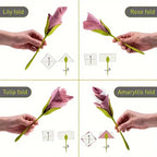 Florenza - Creatore di Fiori per Tovaglioli per Imbandire Tavole Eleganti (2 Pz)