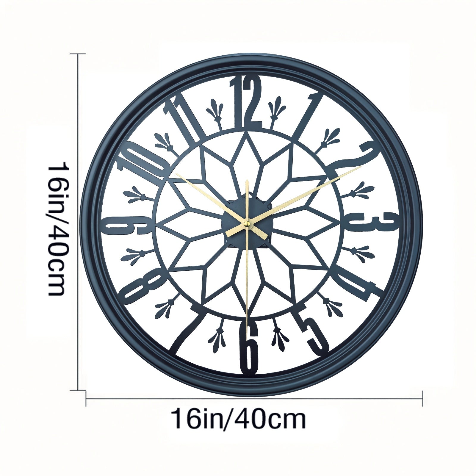 ORENDO OROLOGIO VINTAGE – Accento Murale Silenzioso
