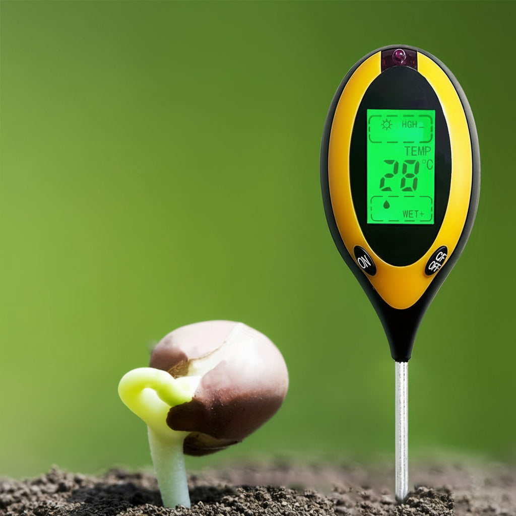 SOILMASTER – Misuratore di Umidità del Suolo Professionale 4-in-1