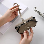 Brandary - Pochette per occhiali da sole in morbida pelle PU