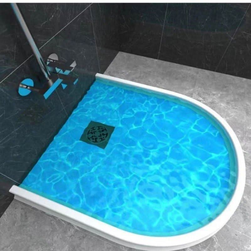 Barriera flessibile per ritenzione dell'acqua per doccia – Installazione facile