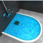 Barriera flessibile per ritenzione dell'acqua per doccia – Installazione facile