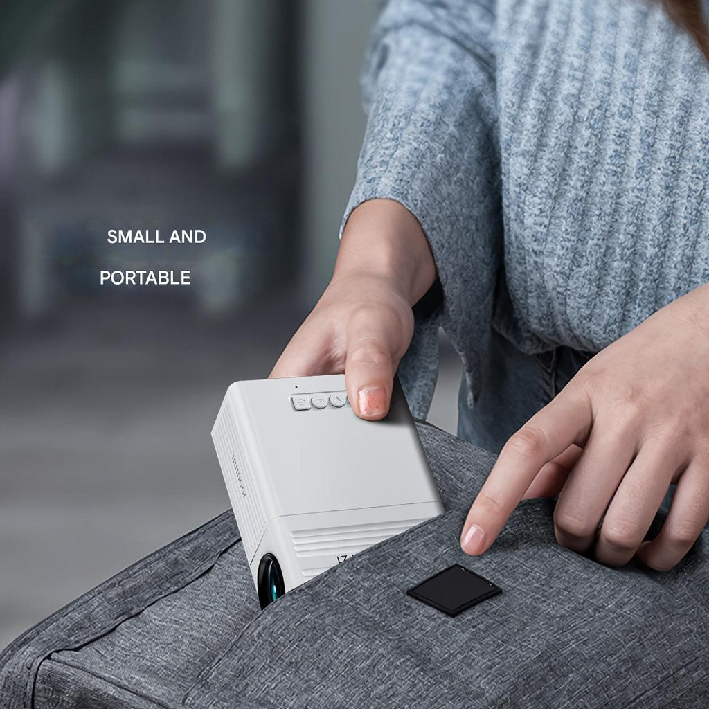Mini Beamer | LumoBeam | 3000 Lumen | Portatile & Risparmio Energetico | HDMI & USB