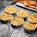 GRILLGRID – Cestino BBQ di Grande Capacità per un Controllo Uniforme della Grigliatura all'Aperto