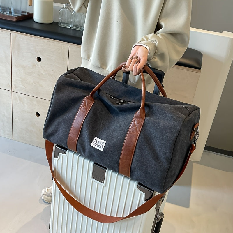LUXIBAG - Borsa da Viaggio Vintage Lavata a Grande Capacità Organizer Multiuso