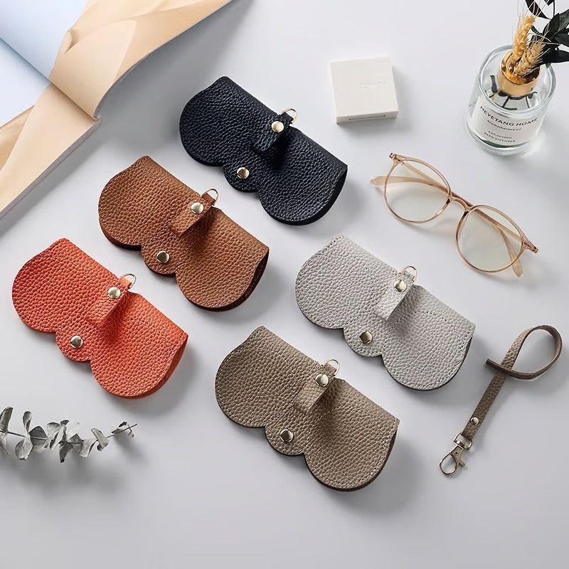 Brandary - Pochette per occhiali da sole in morbida pelle PU