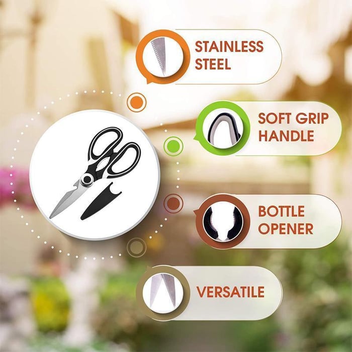 ChefCut – Le forbici da cucina multifunzionali per ogni compito