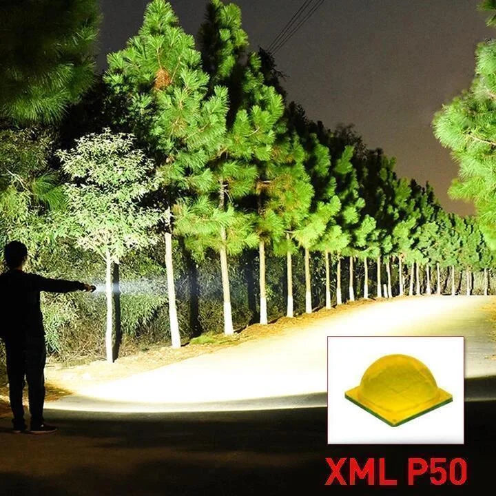 90000 Lumen Xhp50.2 Torcia Elettrica Più Potente