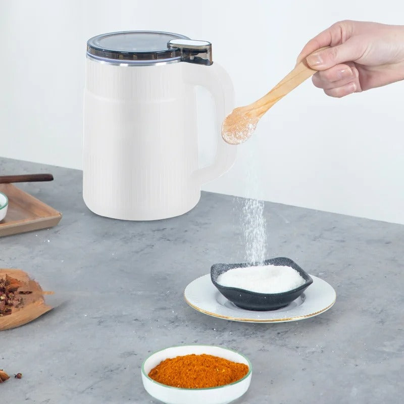 Mahlwert Pro Macina Elettrica per Cereali | Per Farina, Semi & Fagioli | Macinatura Fresca con un Pulsante | Compatta & Potente