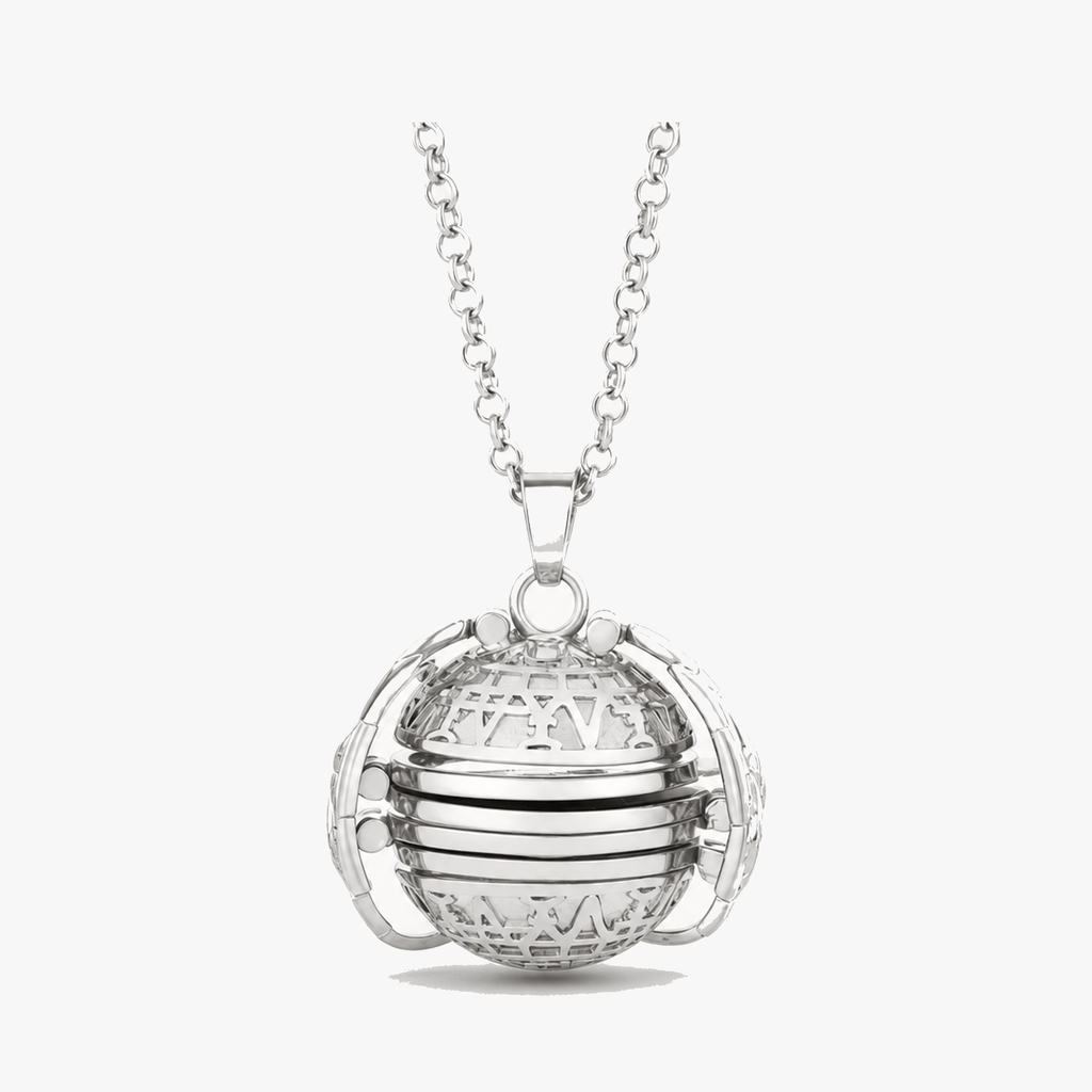 Lunelle - Collana con pendente fotografico pieghevole