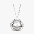 Lunelle - Collana con pendente fotografico pieghevole