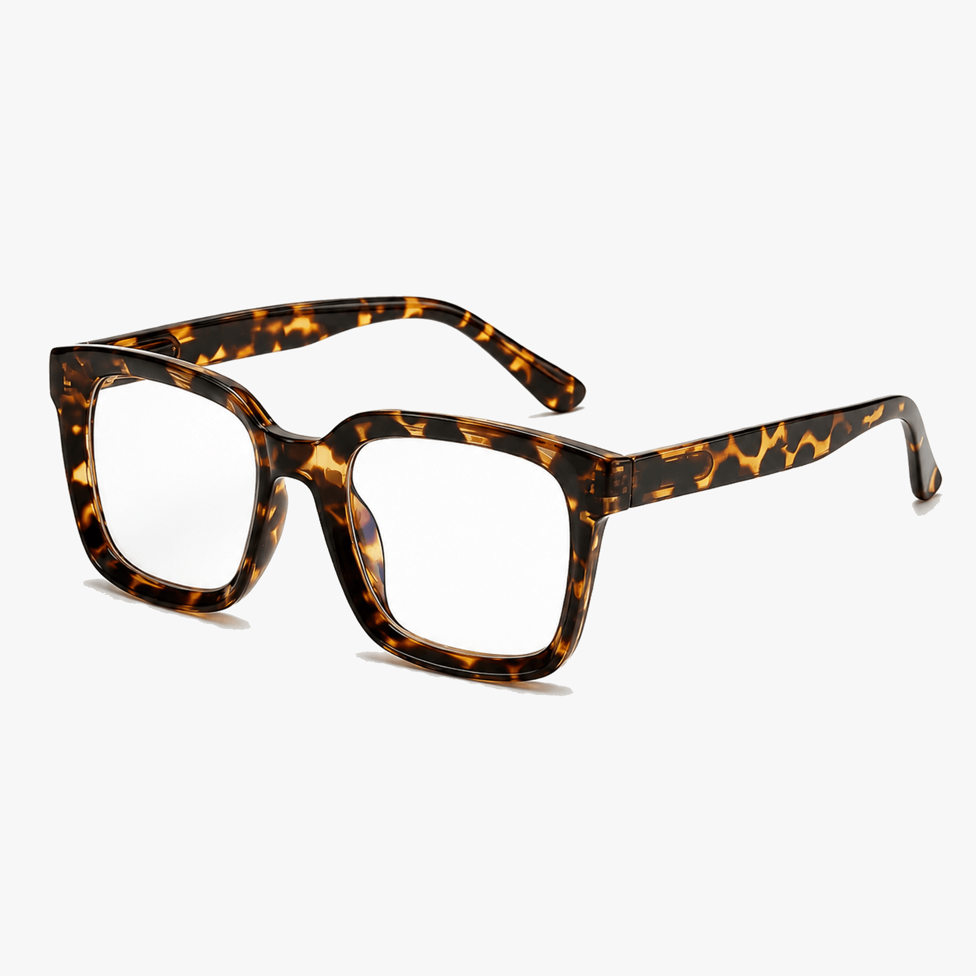 Clarelle – Occhiali da lettura oversize in tartaruga per donne