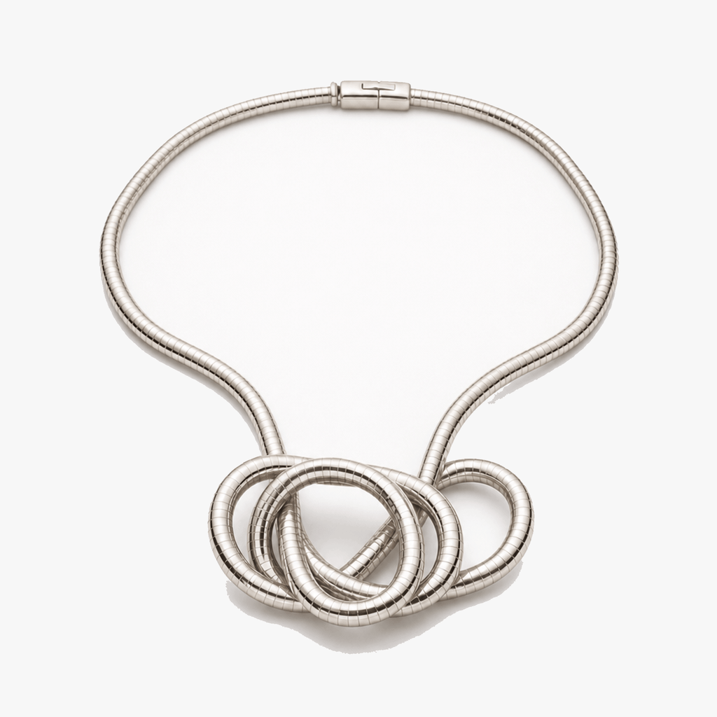 Serpina - Set di Collana e Bracciale a Forma di Serpente Flessibile