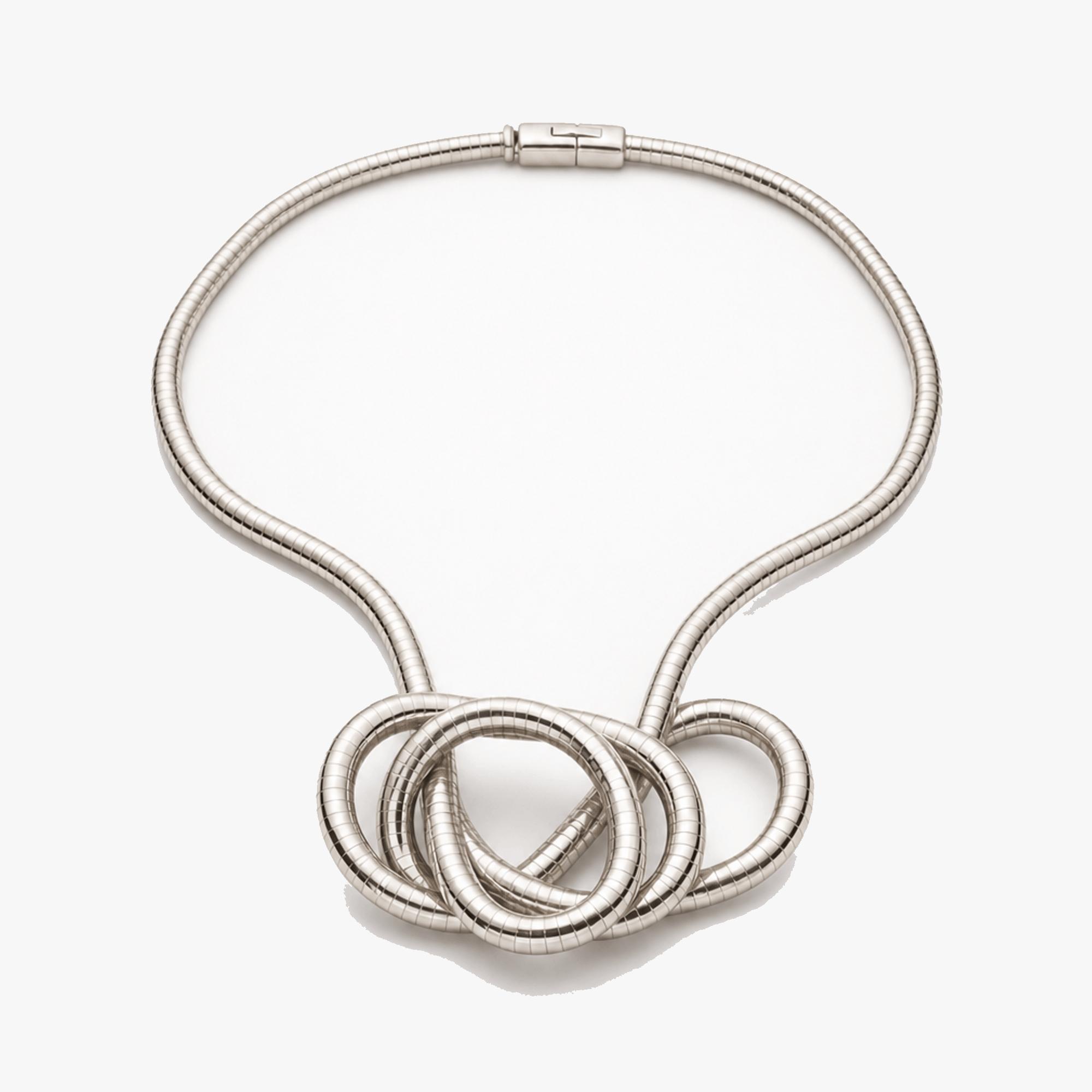 Serpina - Set di Collana e Bracciale a Forma di Serpente Flessibile