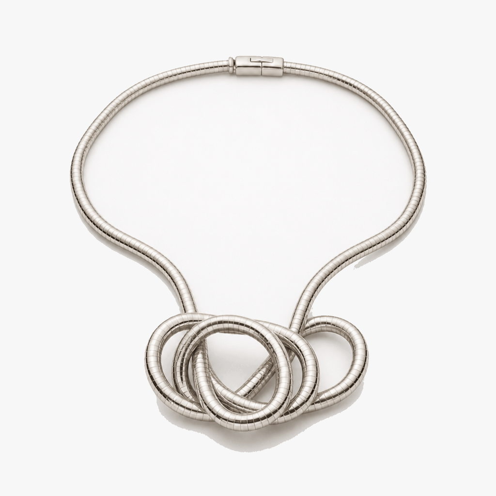 Serpina - Set di Collana e Bracciale a Forma di Serpente Flessibile