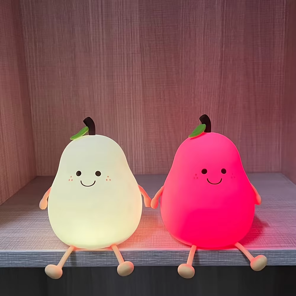Luce notturna ricaricabile in silicone per bambini