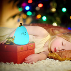 Luce notturna ricaricabile in silicone per bambini