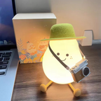 Luce notturna ricaricabile in silicone per bambini