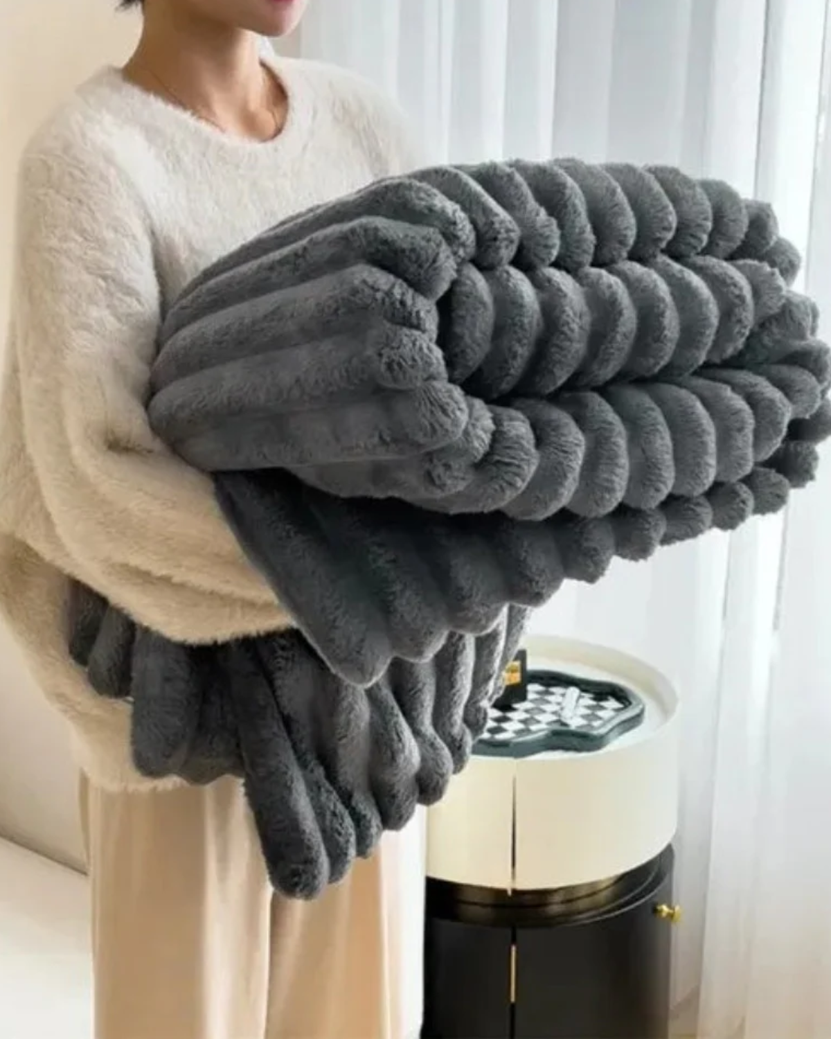 Coperta Calda Chic in Pile