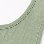 Breezella – Vestito estivo a strati, senza maniche, design simile a due pezzi