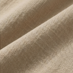 Brezia – Pantaloni Corti Asimmetrici in Mistura di Lino per Donna