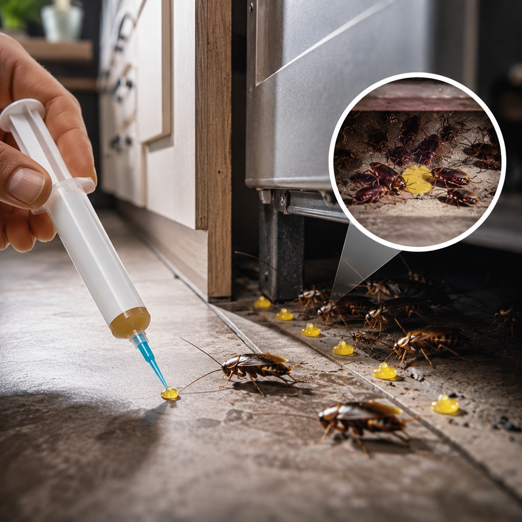BUGVANTA - Gel Insetticida per Blatte Potente per Infestazioni Interne