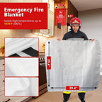 Coperta Antincendio Multiuso | Sicurezza Antincendio Essenziale per Casa e All'aperto