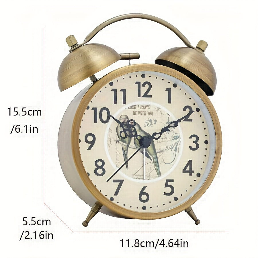 NORDIBELL – Orologio Alarm Luminosa Vintage Scandinavo