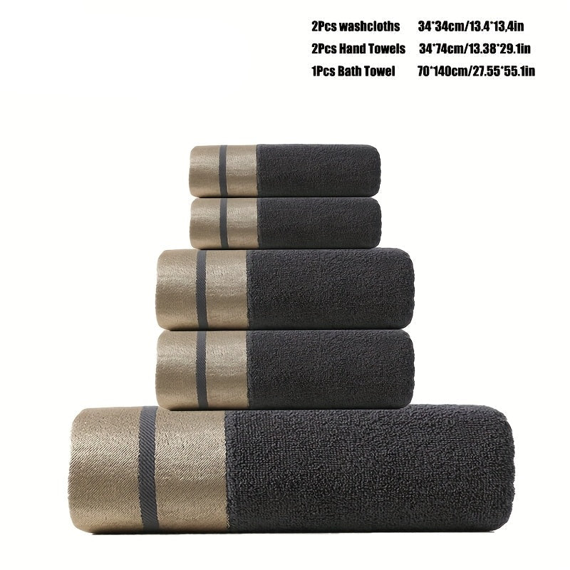 GOLDENWEAVE – Set di Asciugamani in Cotone Lussuoso