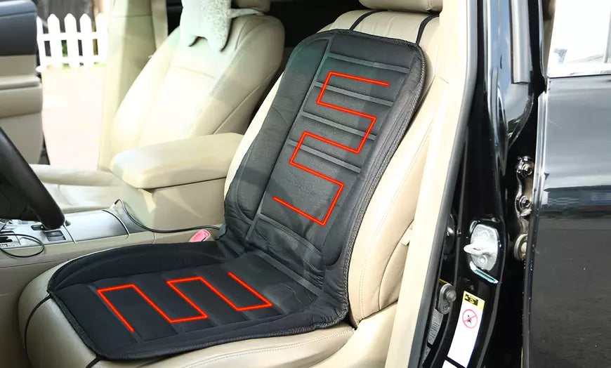 Cuscino Riscaldato per Sedile Auto in Inverno a Copertura Totale
