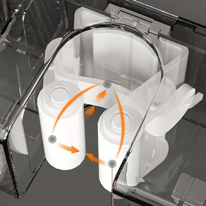 Supporto a muro versatile per attrezzi domestici