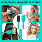 Spazzola Multifunzionale per Capelli Ricci – Districa, Definisce & Liscia