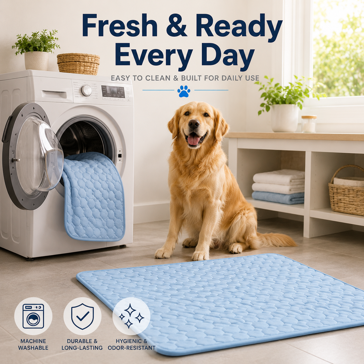 TAPPETINO CHILLPAWS – Letto Refrigerante Extra Large per Cani e Gatti