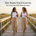 Coastella – Pantaloni Culotte a Vita Arricciata per Donna