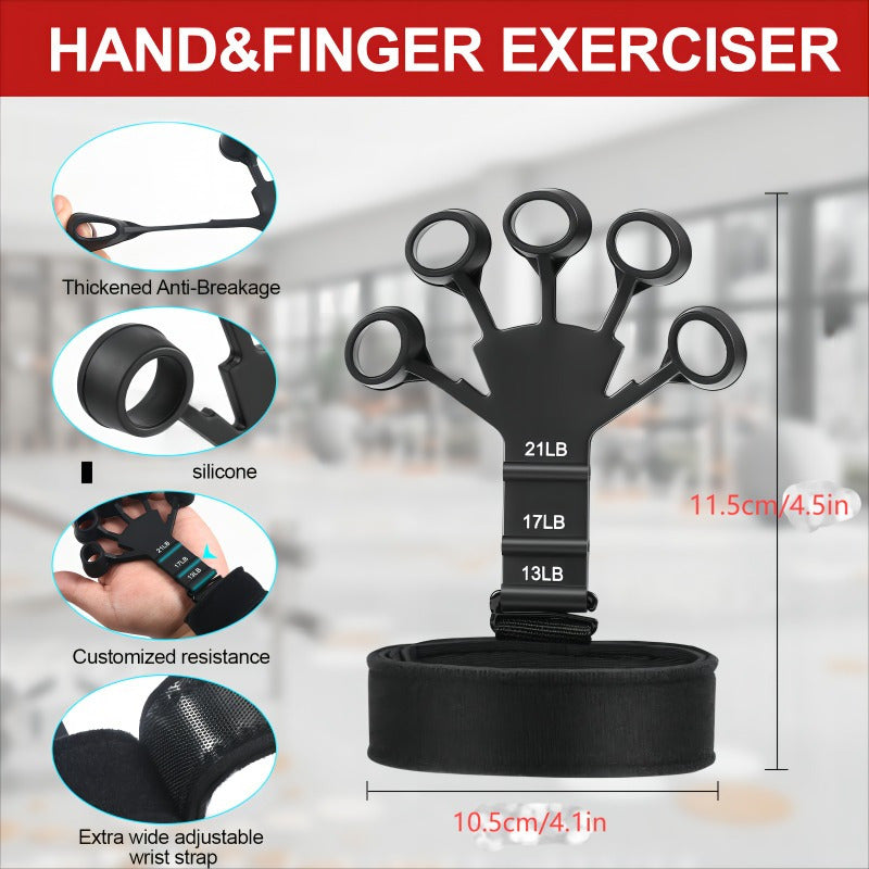 GRIPMAX – Set Completo di Allenamento per la Forza delle Mani per Potenza di Grip e Avambraccio