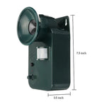 Repellente per animali a ultrasuoni senza fili da esterno 5000 sqft 9V DC per allontanare vari animali