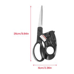 Forbici professionali guidate da laser
