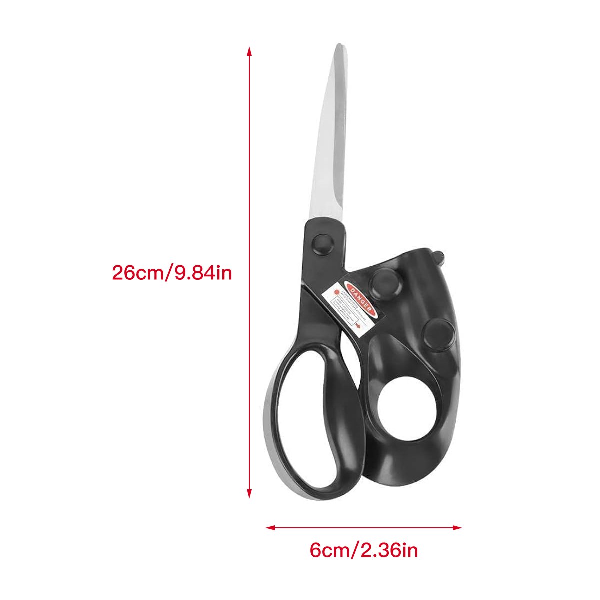 Forbici professionali guidate da laser