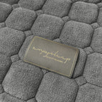 ComfiSquare - Morbido Copriletto in Stile Moderno con Texture Quadrata