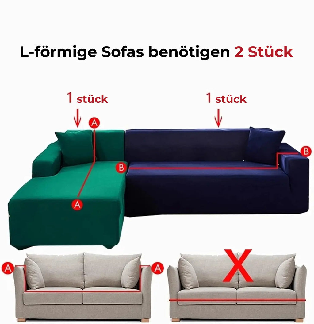 SofaSnug - Copertura elastica per divano in velluto che fa risparmiare