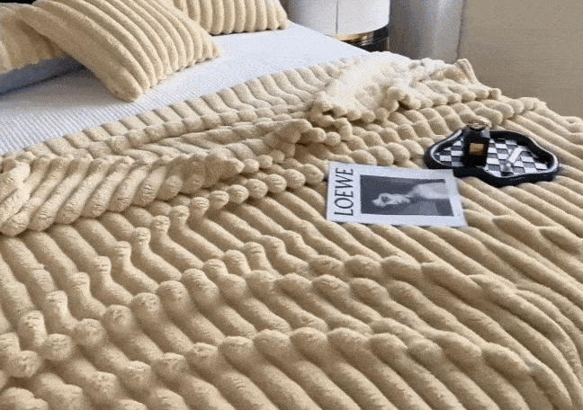 WavePlush - Morbida e calda coperta per coccole a casa