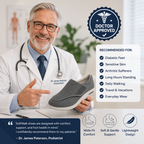 SOFTWALK - Scarpe a calzata ampia e imbottita progettate per piedi sensibili e gonfi