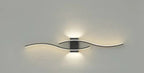 Lumivora Wave LED Applique | Design a Onde Moderno | Risparmio Energetico & Stile | 60×15 cm | Luce Calda, Senza Abbagliamento