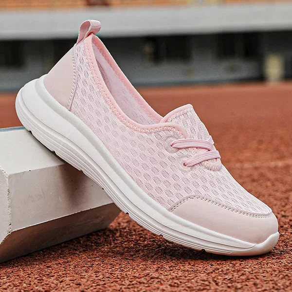 Scarpe ortopediche comfort in rete con suola morbida da donna